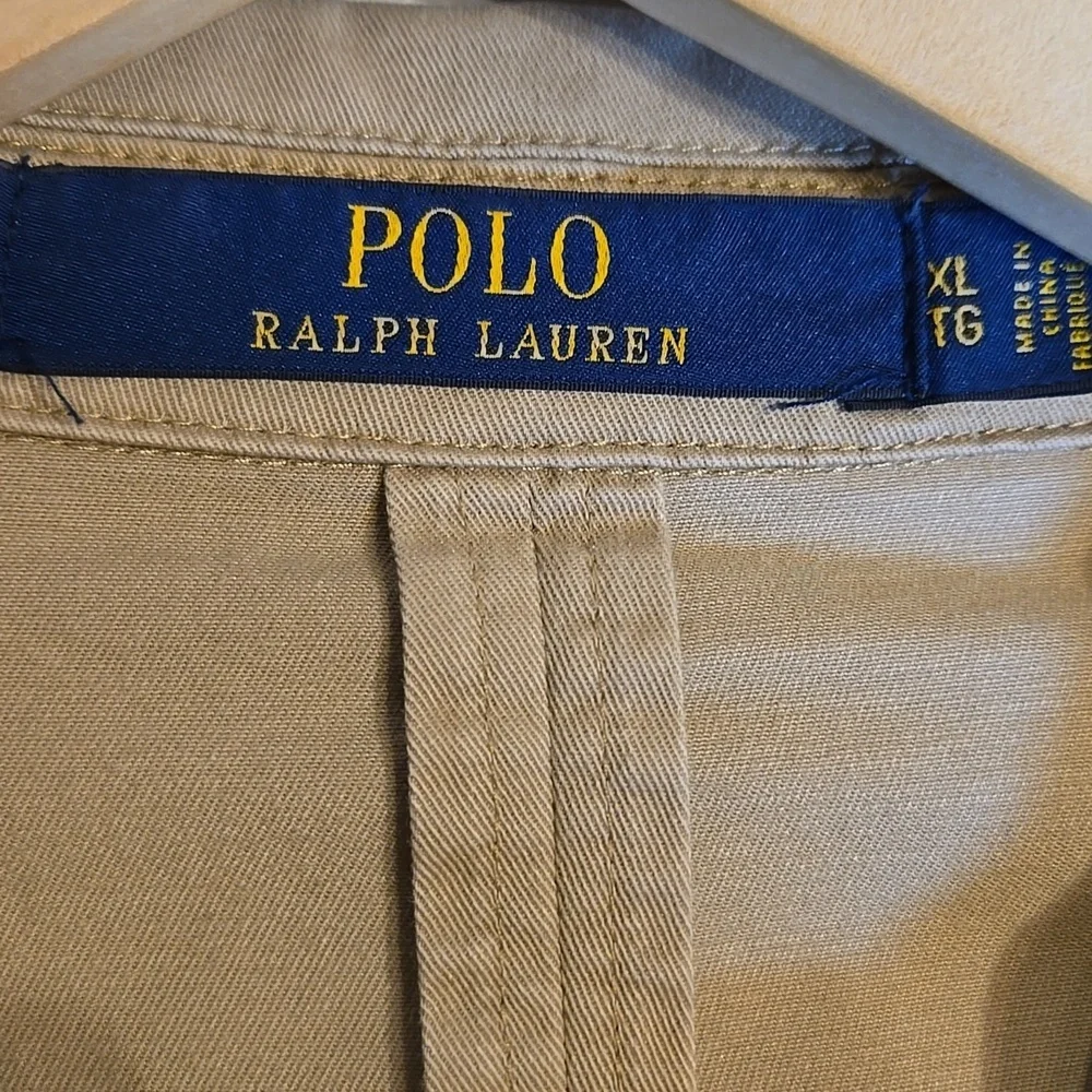 Polo Ralph Lauren Stretch Chino Suit Khaki Jacket Blazer